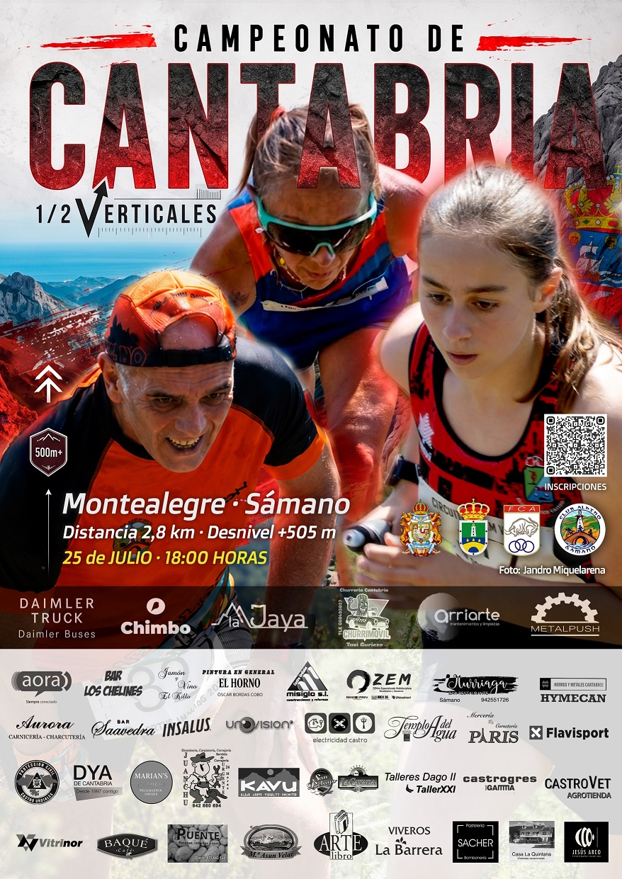 1/2  Vertical El Carmen 2026. Campeonato de Cantabria