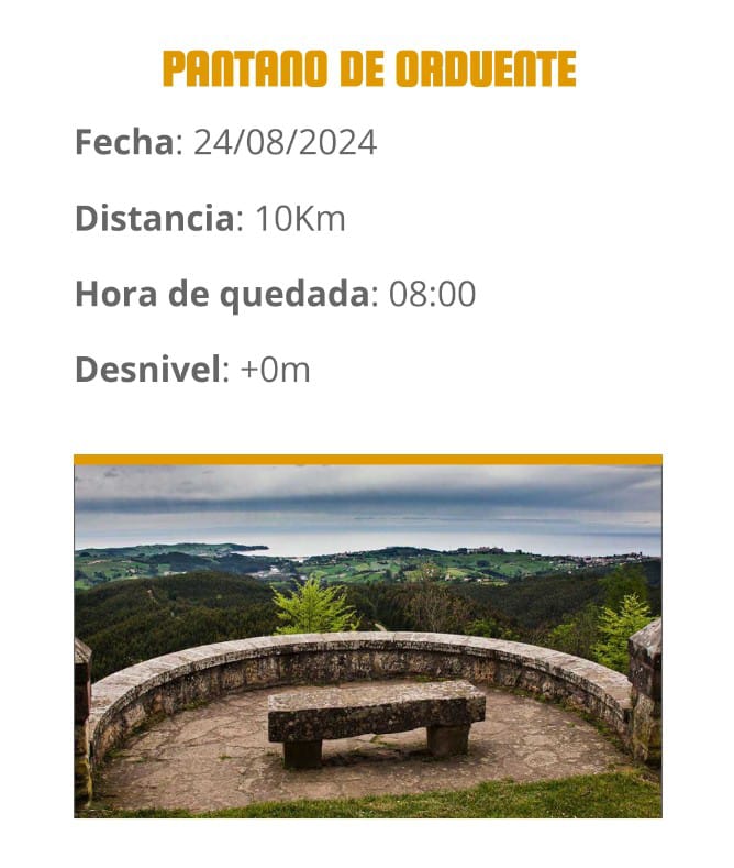 Ruta de senderismo Club Alpino Sámano: Pantano Orduente