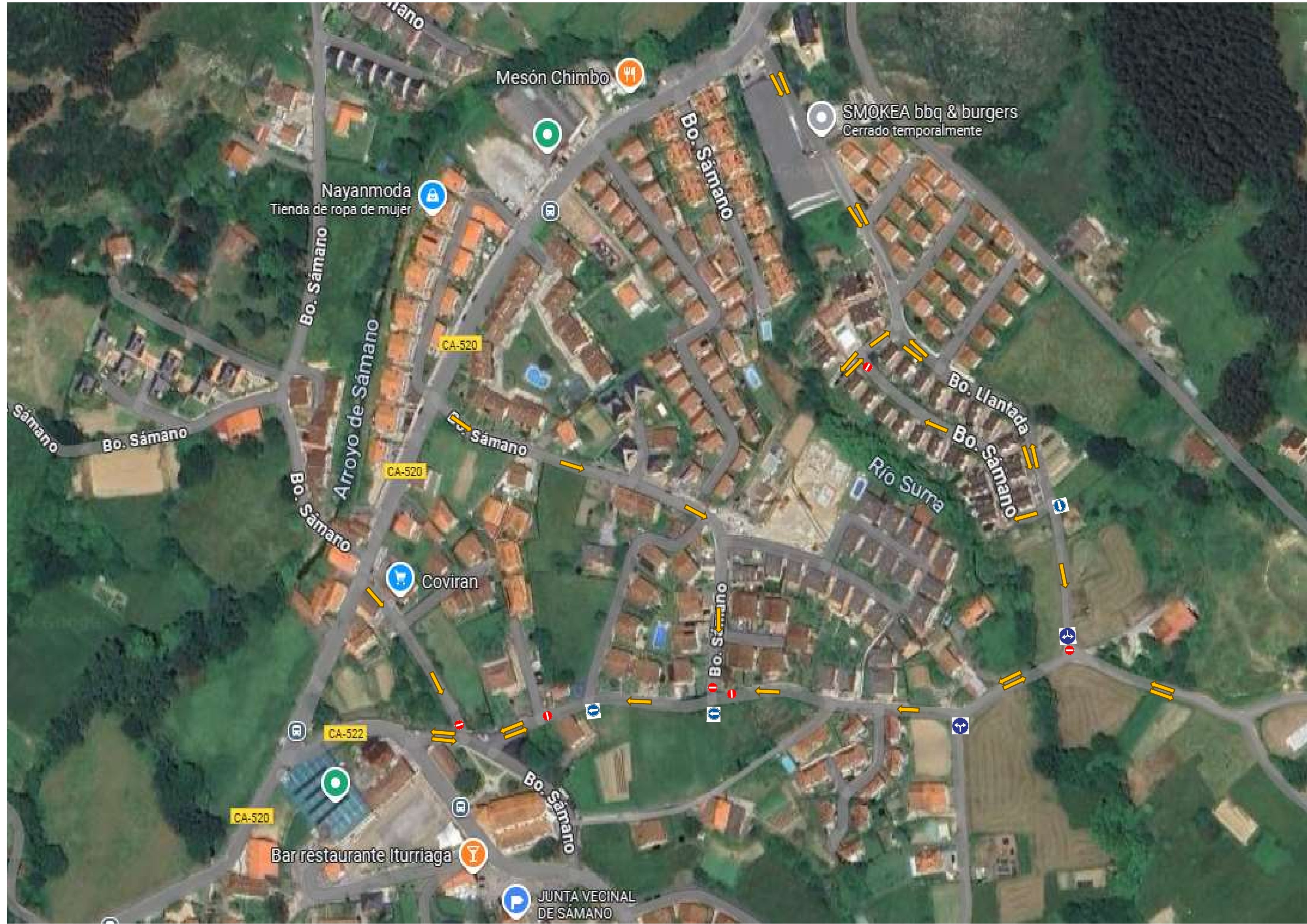 Estudio de Regulación del Tráfico de Llantada,Llantadilla y Zonas de Influencia