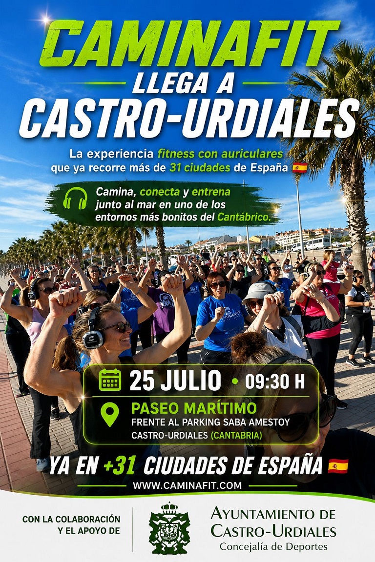Caminata saludable al Rítmo de la Música.  "CAMINAFIT"