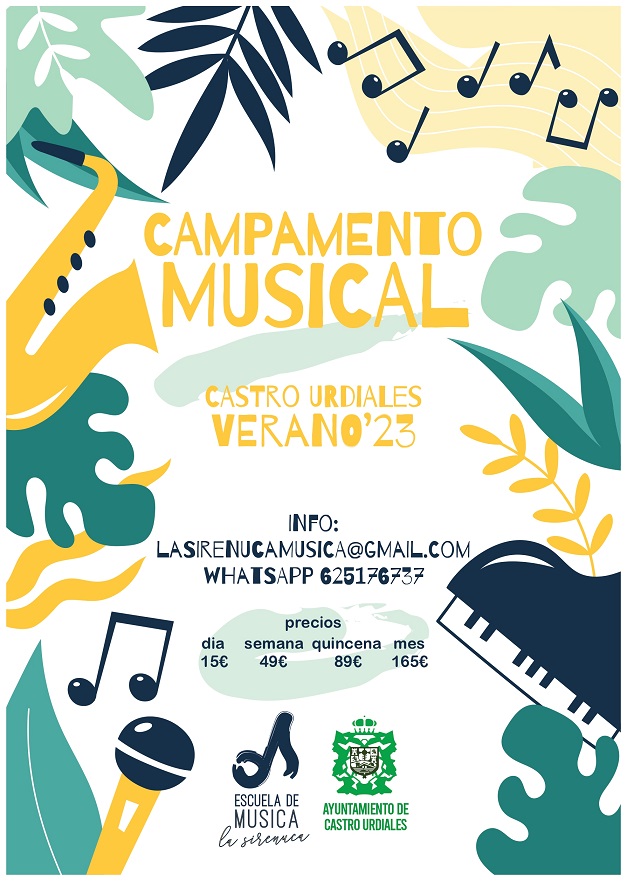 Campamento Musical Verano 2023