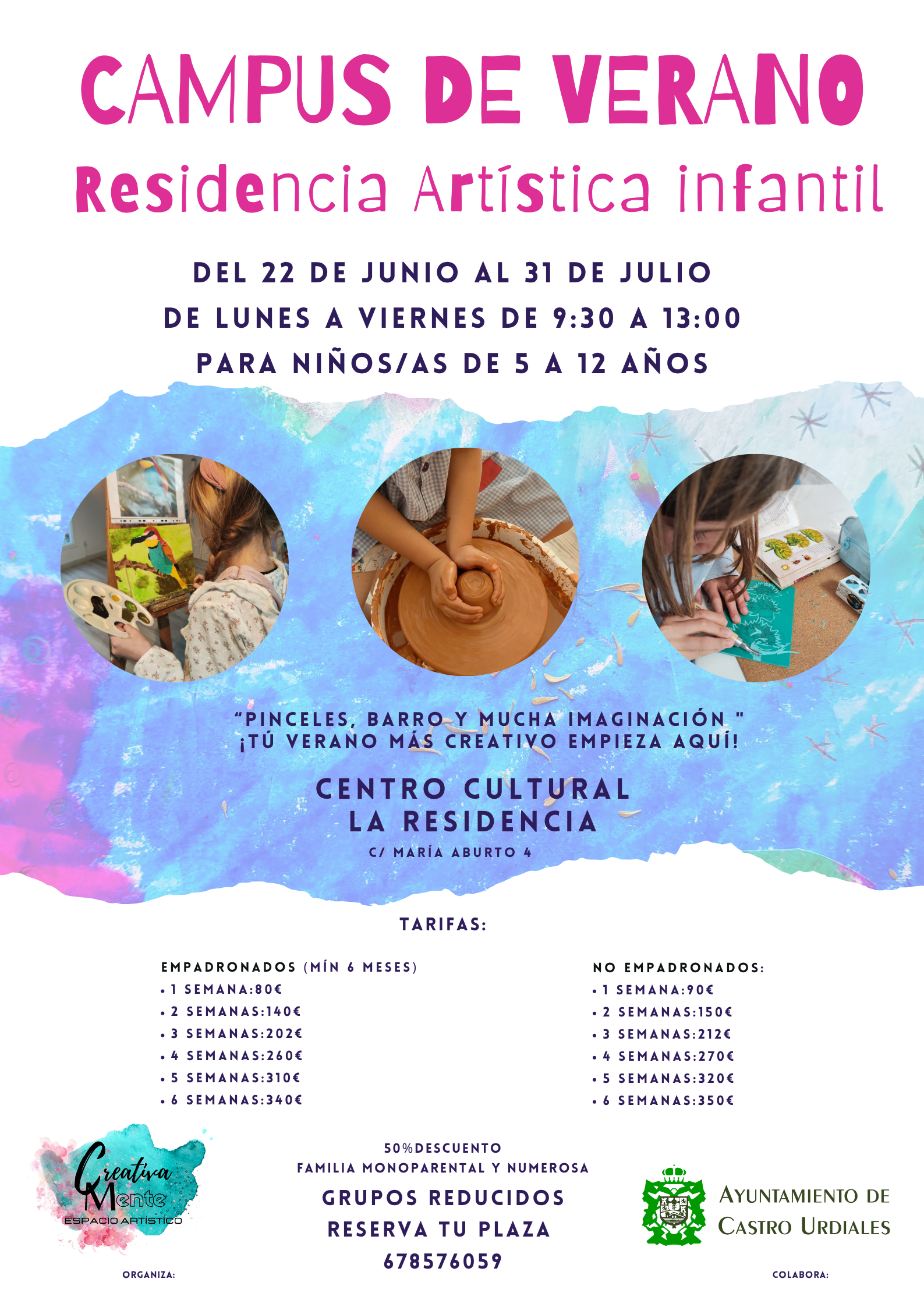 Campus de verano. Residencia artística infantil
