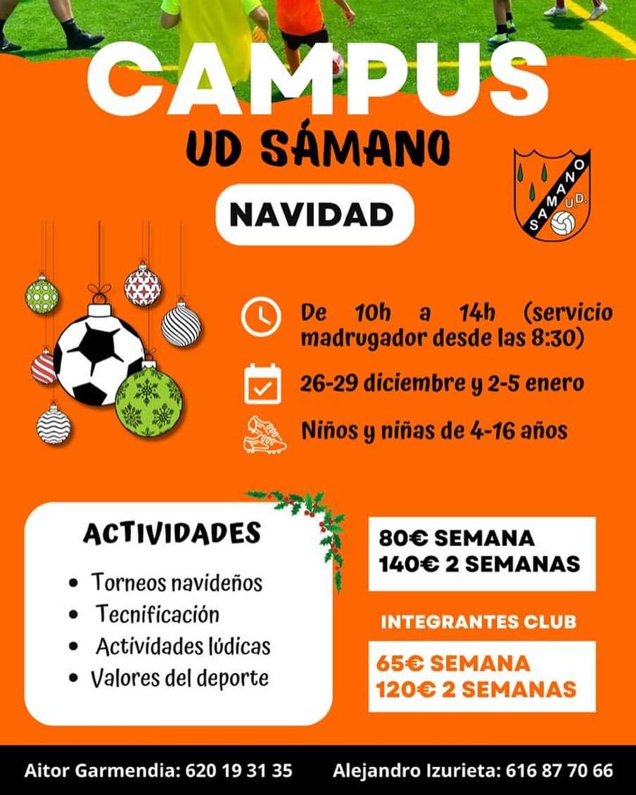 Campus Navidad.UD Sámano