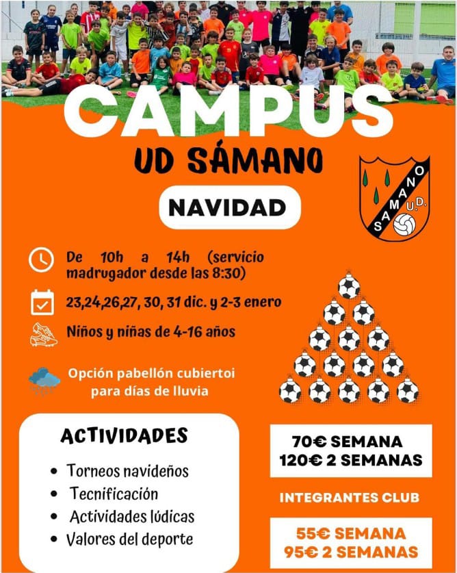 Campus Navidad.UD Sámano 2024