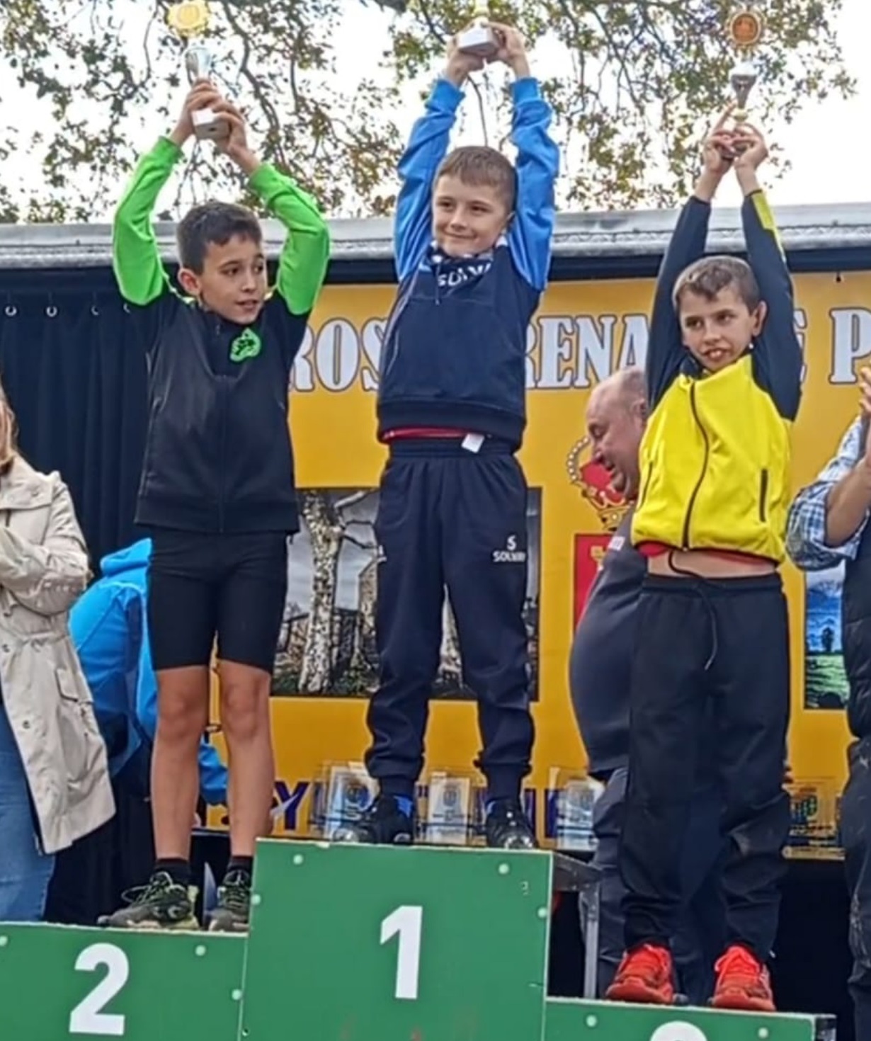 Carbonero Castro en el I Cross Arenal en Penagos