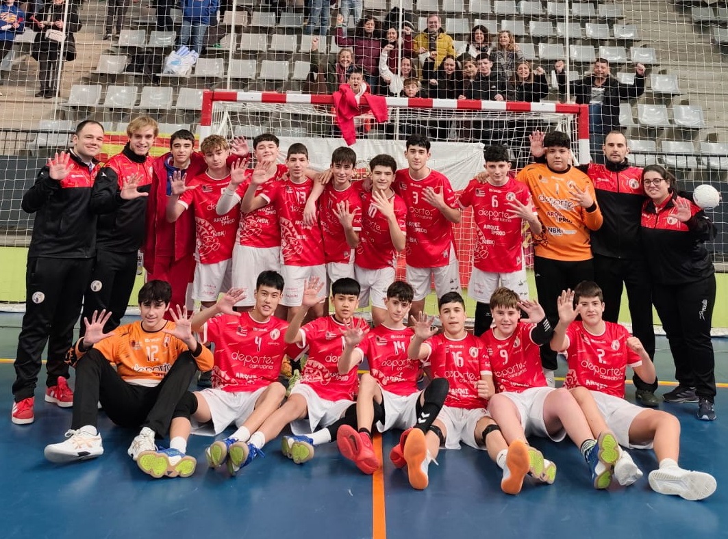Castreños en el Campeonato de España de Selecciones de Balonmano
