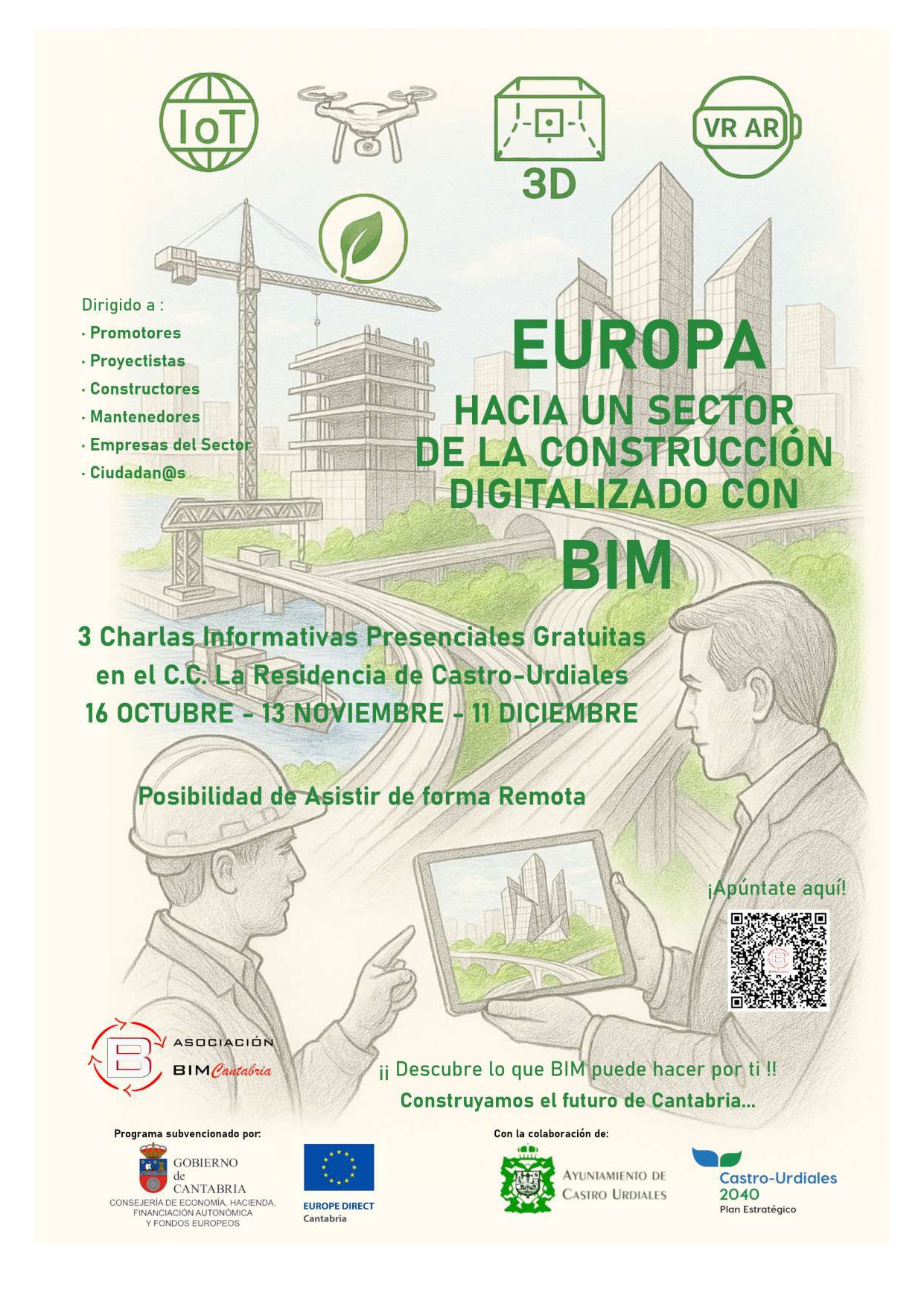 Charla informativa "OPEN BIM, estándares y tecnologías"