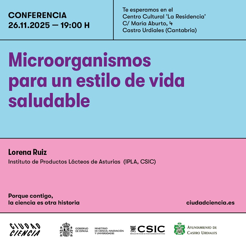 Charla "Microorganismos para un estilo de vida saludable"