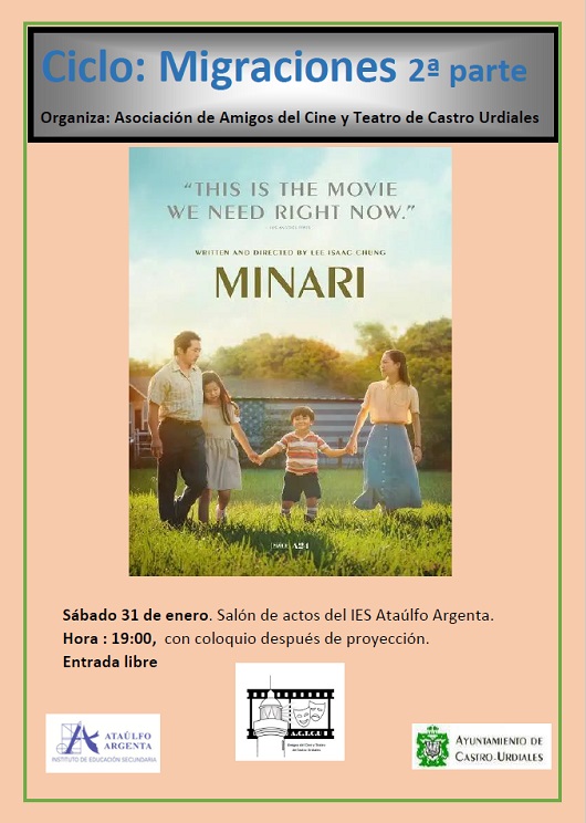 Proyección de "Minari. La historia de mi vida"