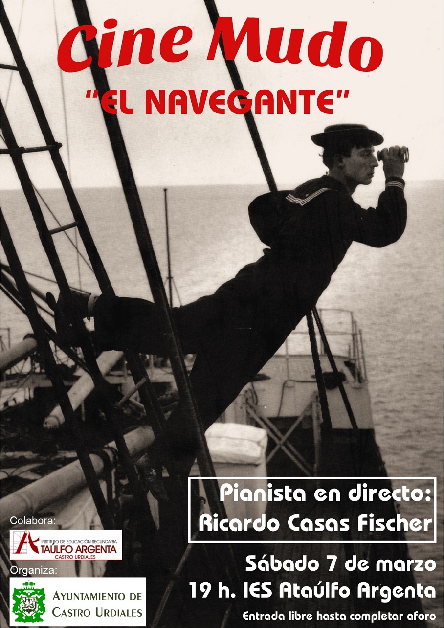 Cine mudo  " El navegante".  Una experiencia para viajar al principio de los tiempos del cine