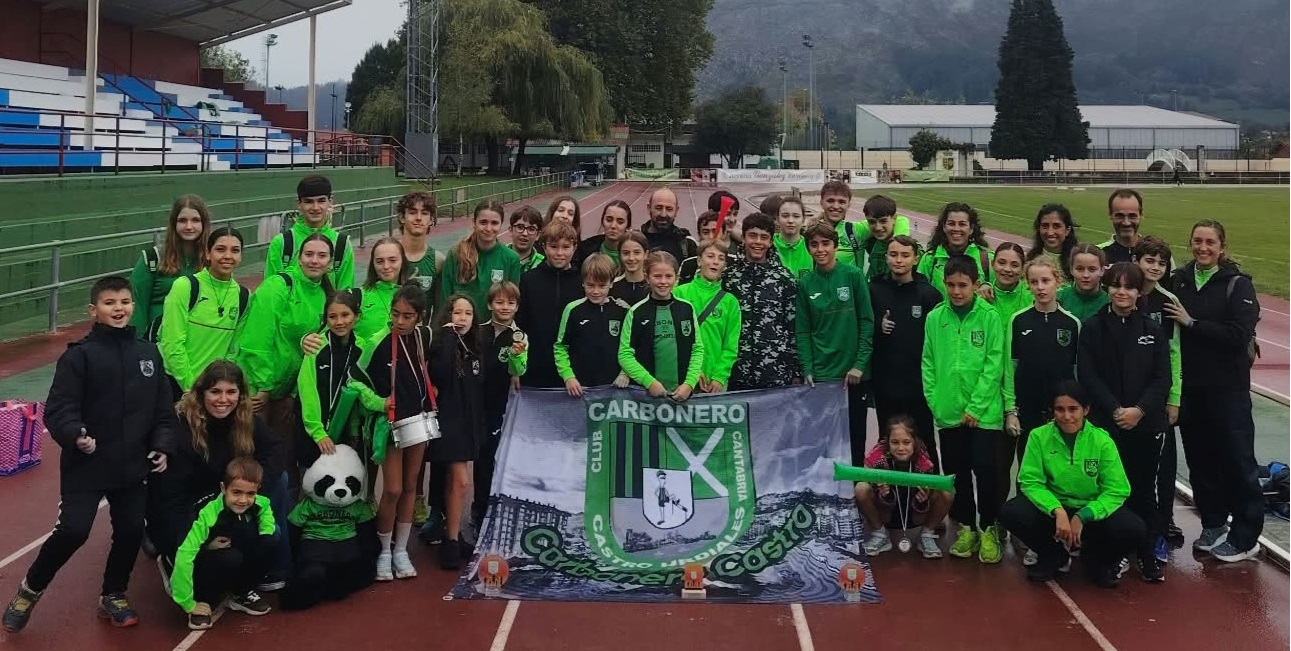  Club Carbonero Castro - Crónica de la Final de La Liga de Menores en pista