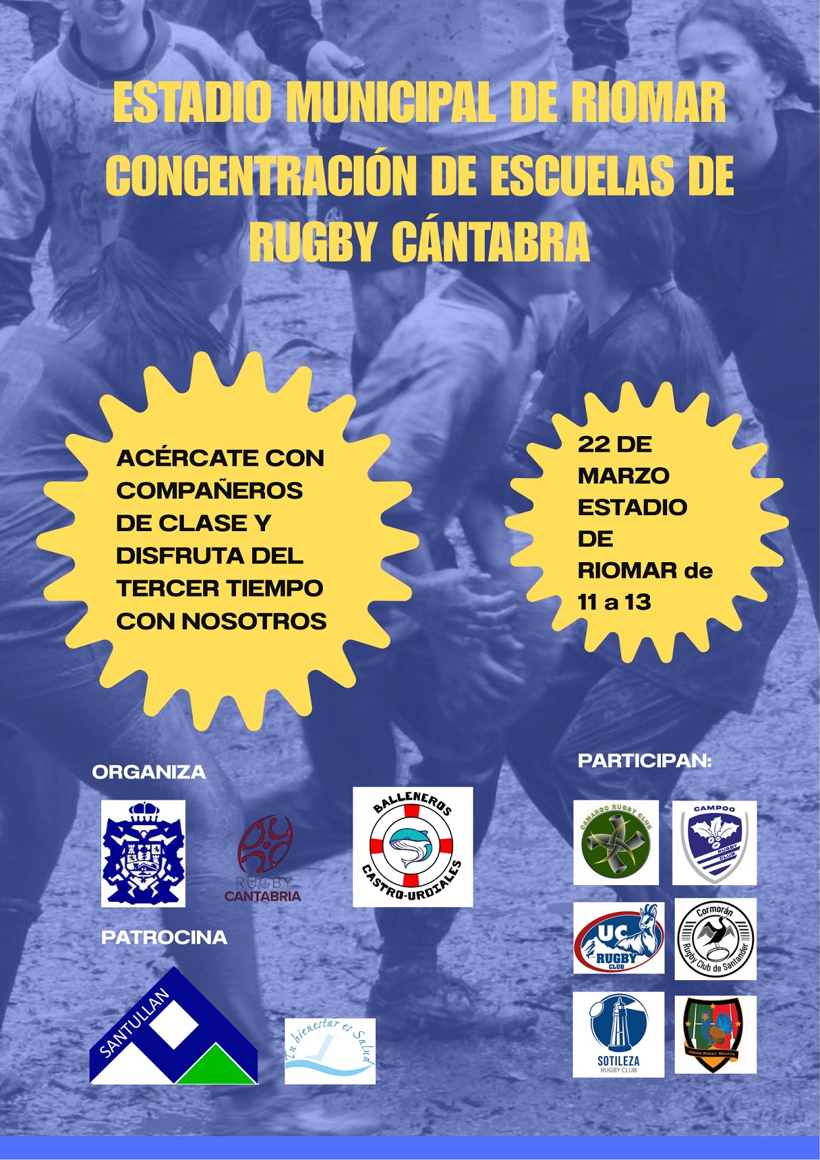 Concentración de Escuelas de Rugby Cántabra