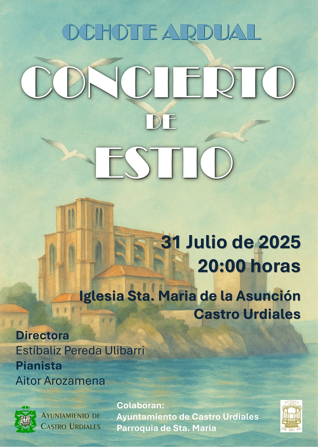 Concierto de "Estío" del Ochote Ardual