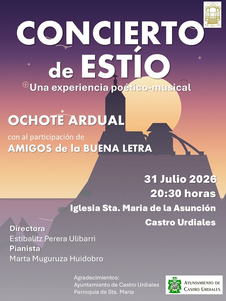 Concierto de "Estío" del Ochote Ardual 