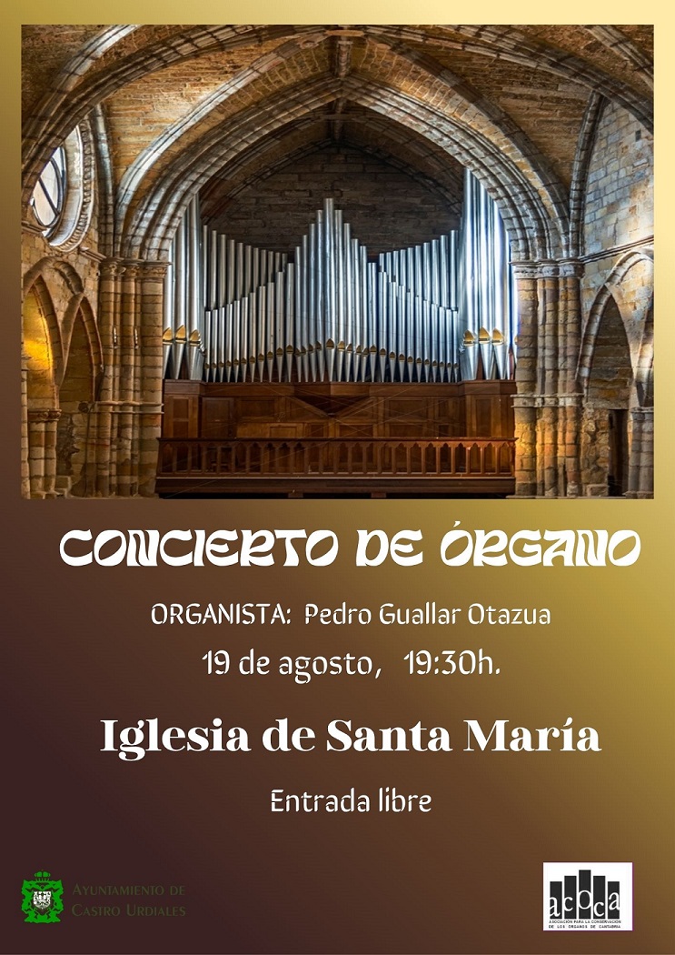 Concierto de órgano de mano de  Pedro Guallar Otazua