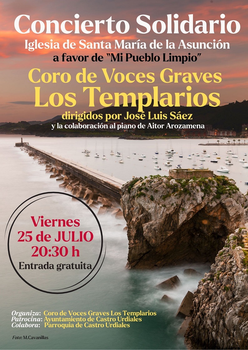 Concierto Solidario del Coro Voces Graves los Templarios