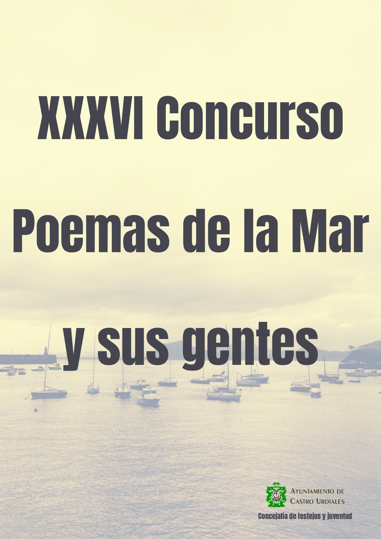 Poemas ganadores del  XXXVI Concurso de Poemas de la Mar y sus Gentes