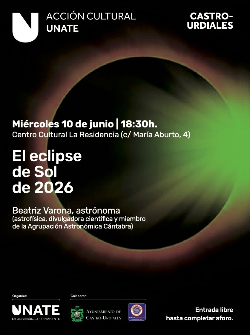 Conferencia "El eclipse de sol de 2026"