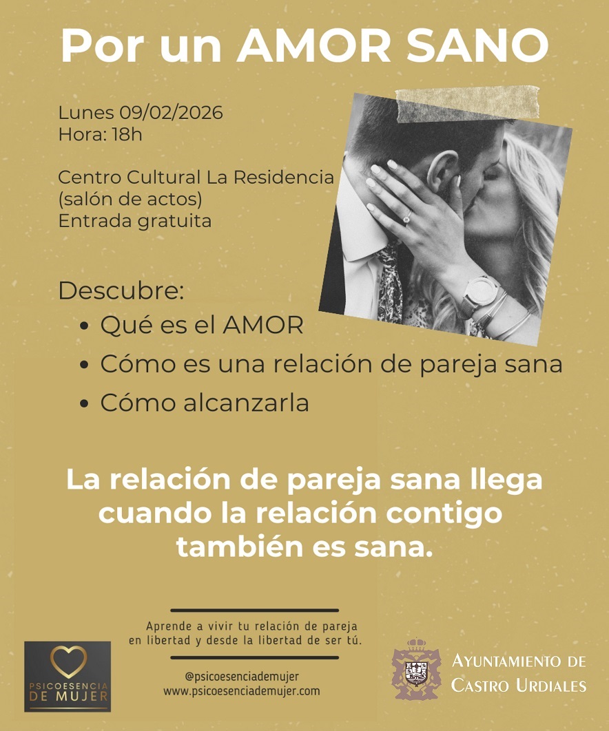 Conferencia "Por un amor Sano"