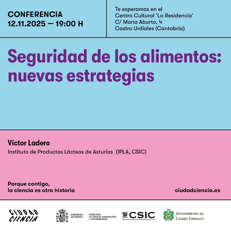 Conferencia "Seguridad de los alimentos: nuevas estrategias"