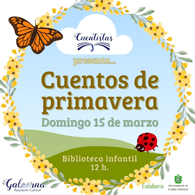 Cuentistas presenta...  "Cuentos de primavera"