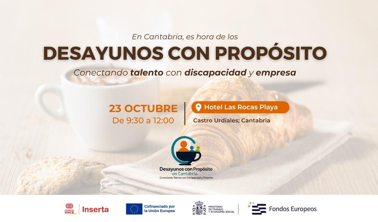 Primer Encuentro del Ciclo "Desayunos con propósito". Conectando talento y empresas de Cantabria