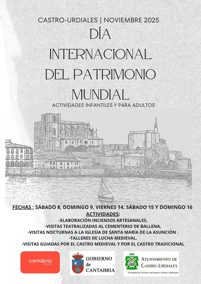 El Ayuntamiento celebra las Jornadas  del  Día Internacional del Patrimonio Mundial