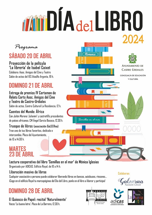 Día Mundial del Libro 2024 - Lectura cooperativa del libro ¨Semillas en el mar¨ 