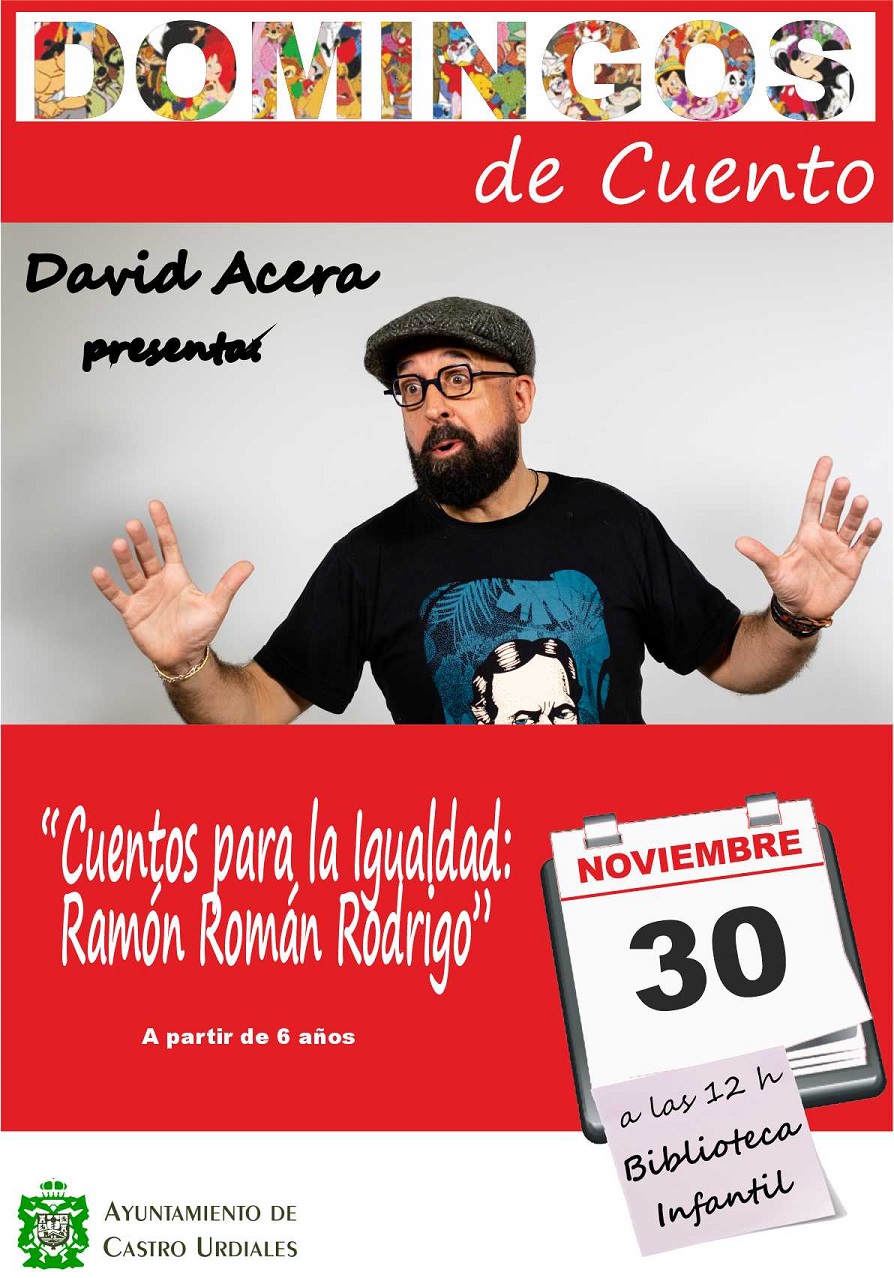 Domingos de cuento con "Cuentos para la igualdad: Ramón Román Rodrigo"