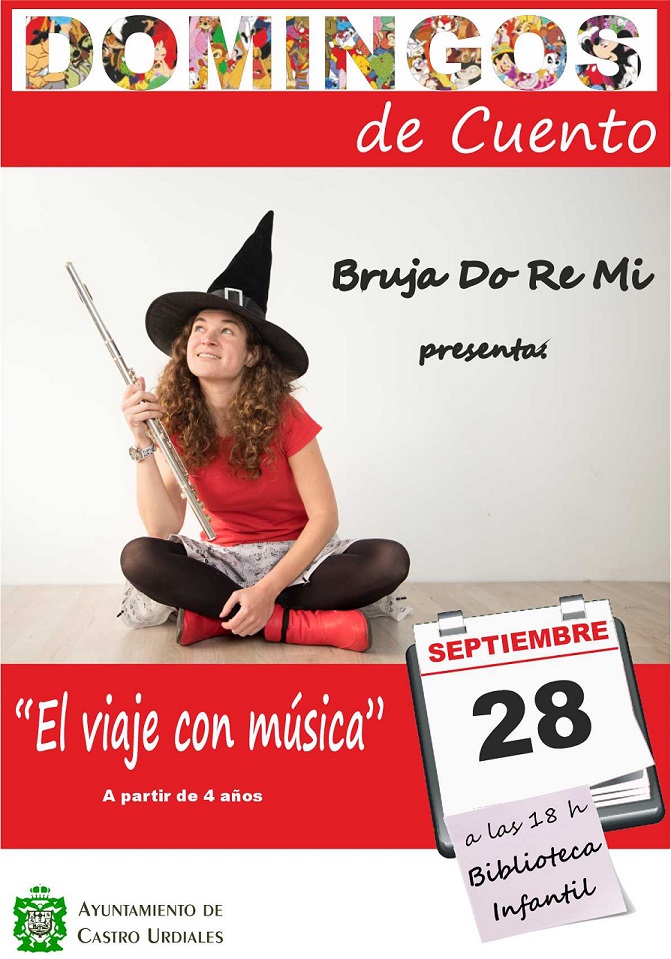 Domingos de Cuento "El viaje con musica" de Bruja Do Re Mi