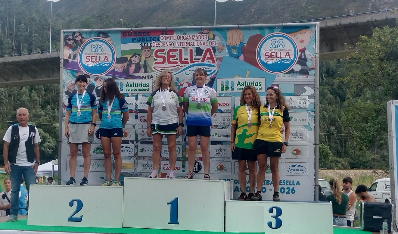 El  Kayak Club Castro-Urdiales  en el 88  Descenso Internacional del Sella 