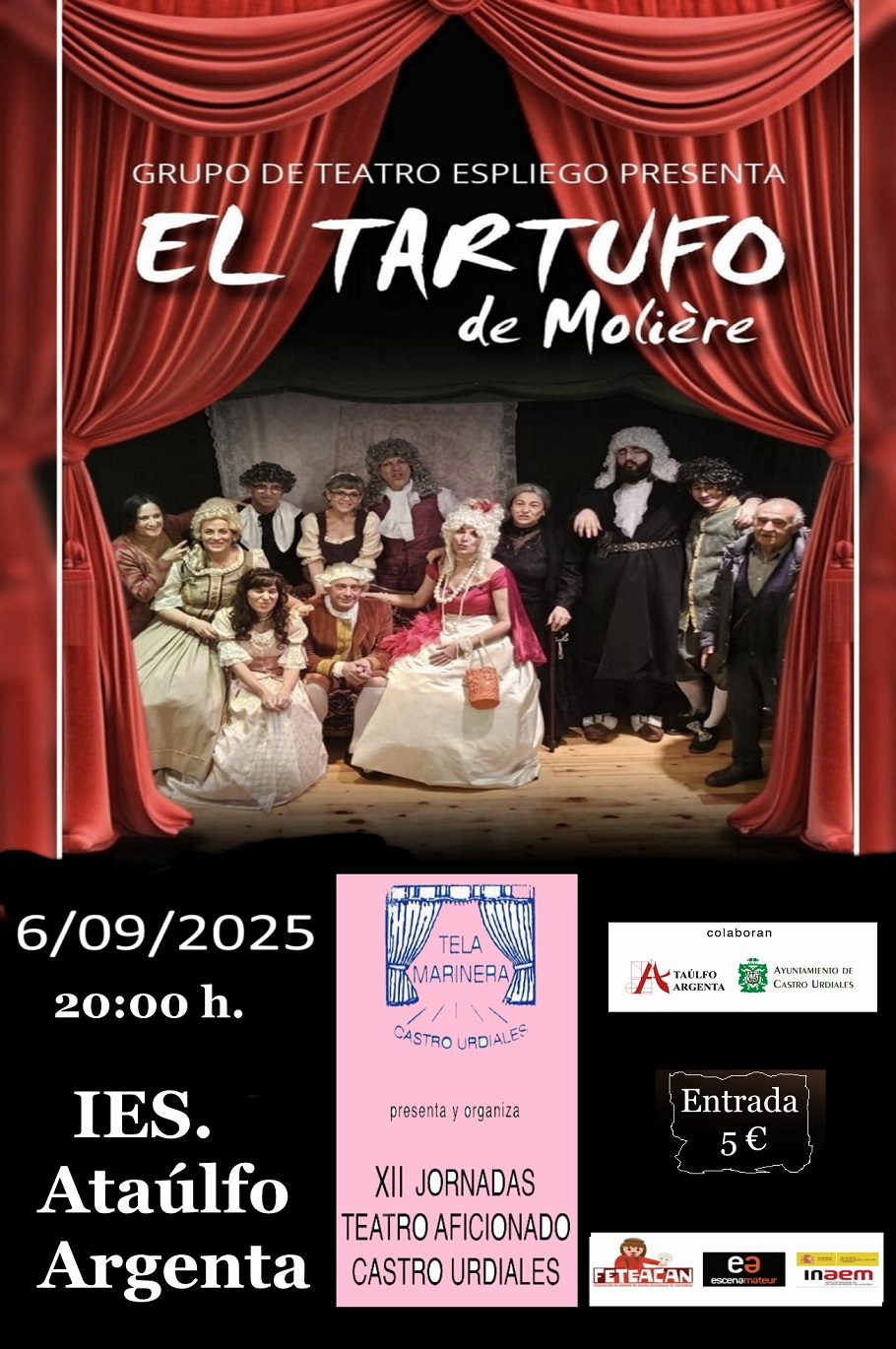 "El Tartufo" del Grupo de Teatro  Espliego