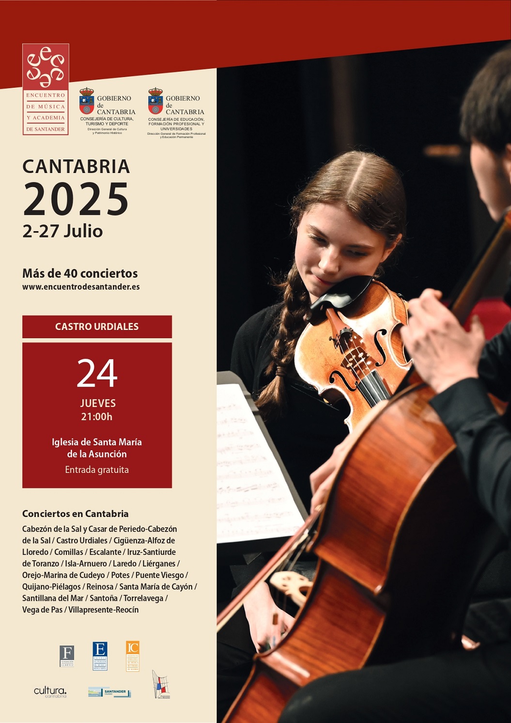  Recital de clarinete, oboe, violonchelo y piano  