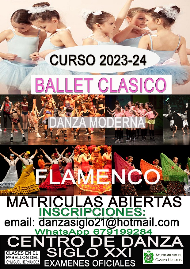 Escuela de Danza Municipal La Correría y Centro de Grado Elemental Siglo XXI - Curso 2023/2024