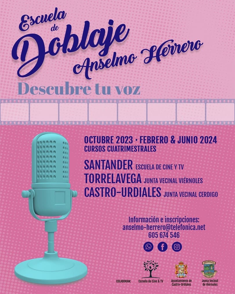 Escuela de Doblaje Anselmo Herrero - Curso 2023/2024