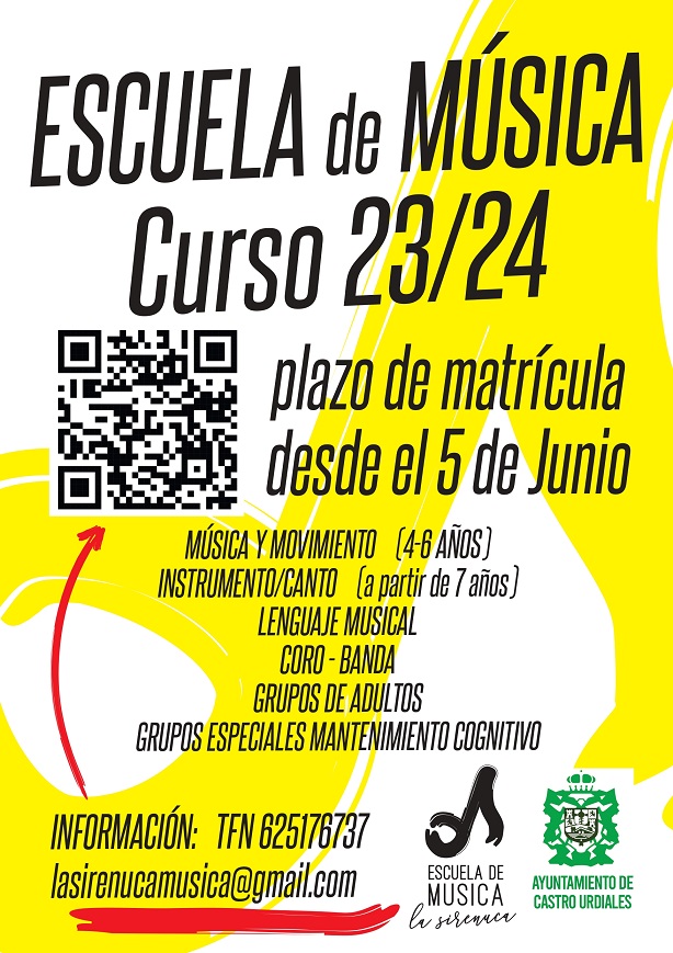 Escuela de Música "La Sirenuca" - Curso 2023/2024