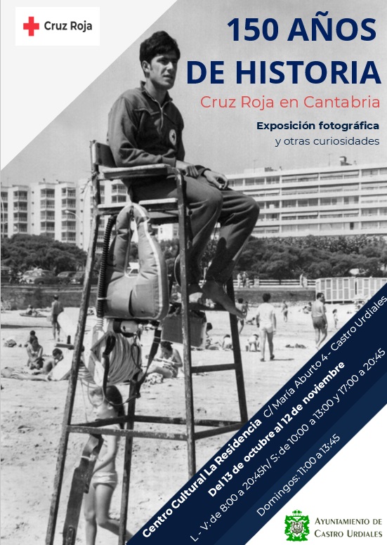 Exposición fotográfica "150 años de historia" Cruz Roja en Cantabria