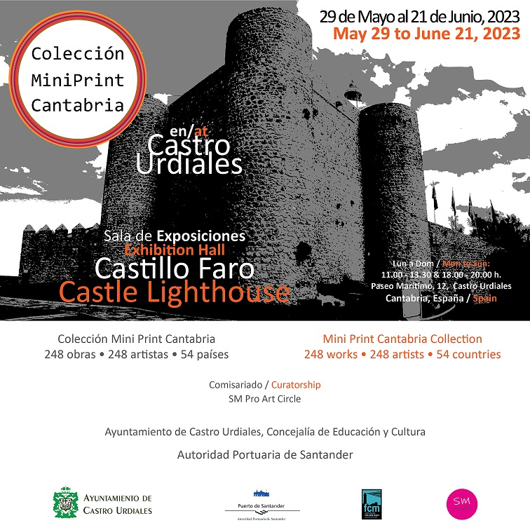 Exposición "Colección Mini Print Cantabria"