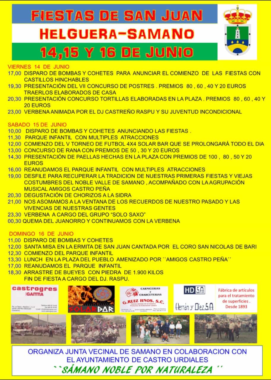 Fiestas de San Juan Helguera 2024