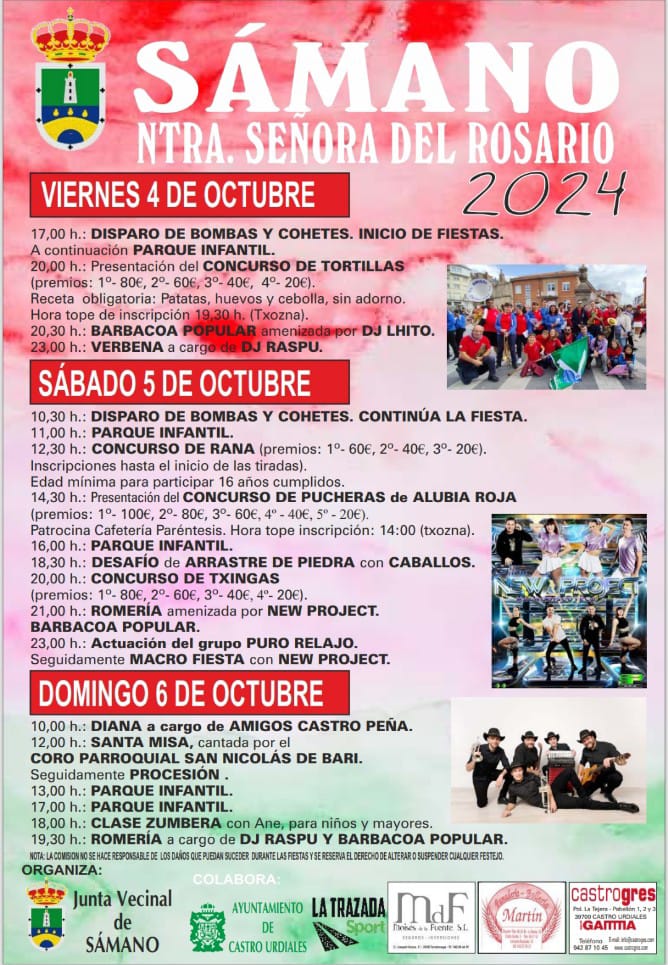 Fiestas Ntra Señora del Rosario 2024