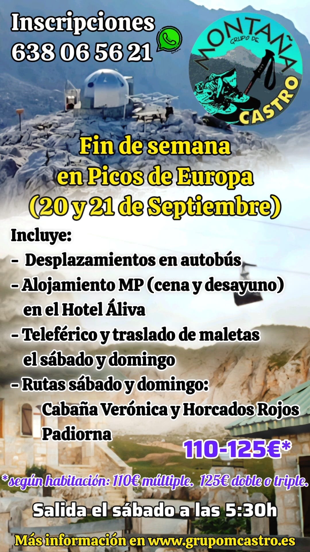 Fin de semana en Picos de Europa - Grupo Montaña Castro