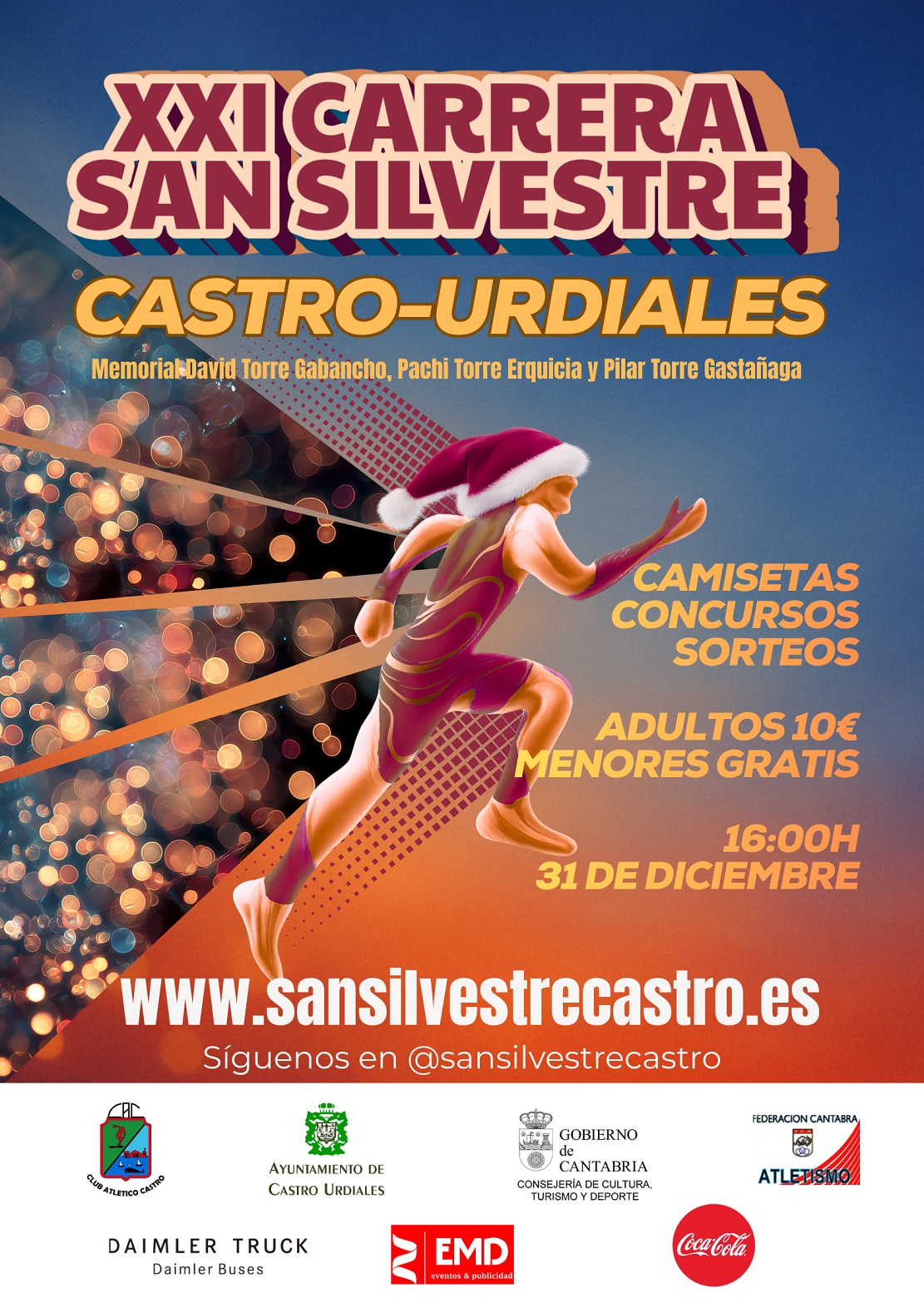 Ganadores XXI Carrera San Silvestre de Castro-Urdiales