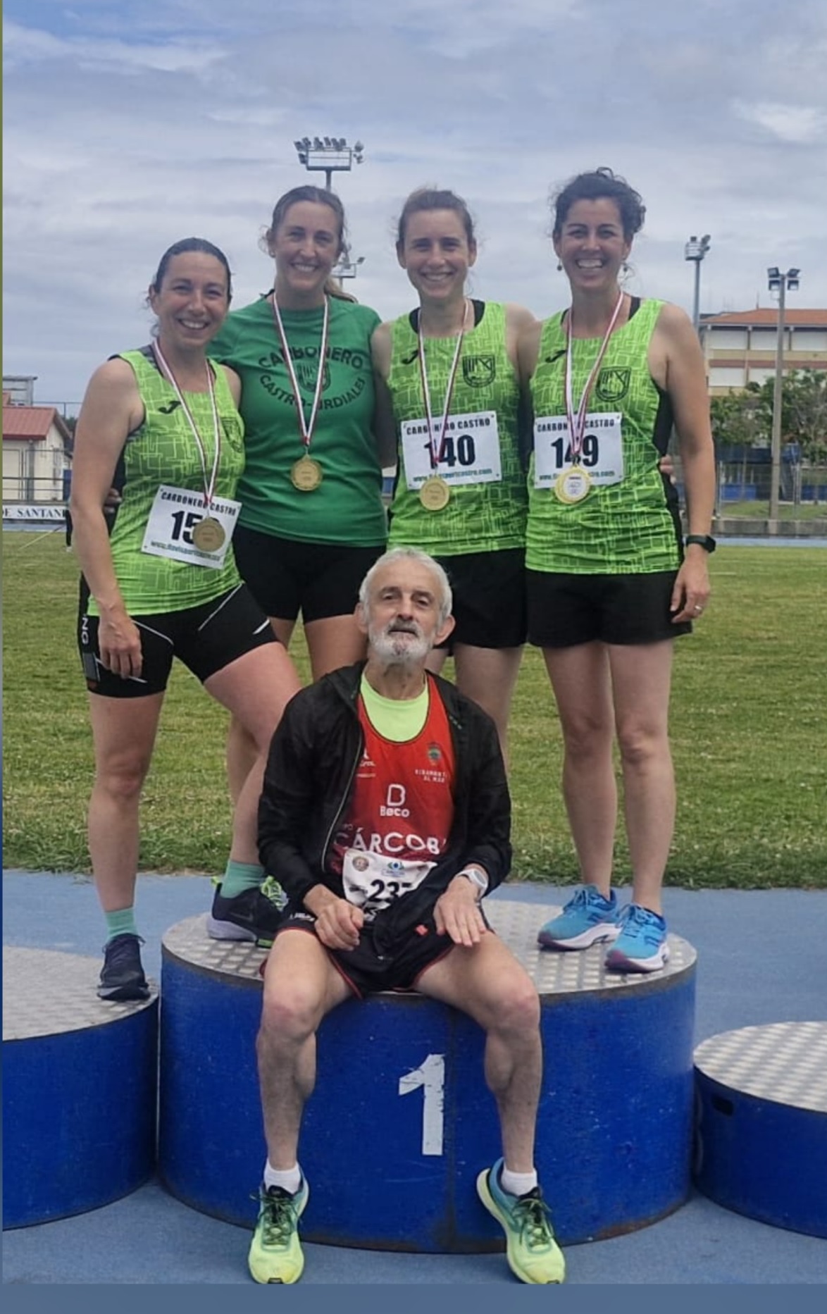 Gran Jornada para el equipo Máster del Carbonero Castro en el  Campeonato  de Cantabria 