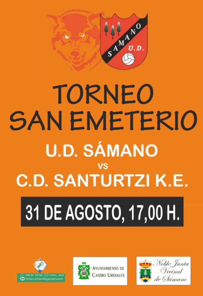  Torneo San Emeterio 2024: UD Sámano vs C.D. Santurtzi K.E-