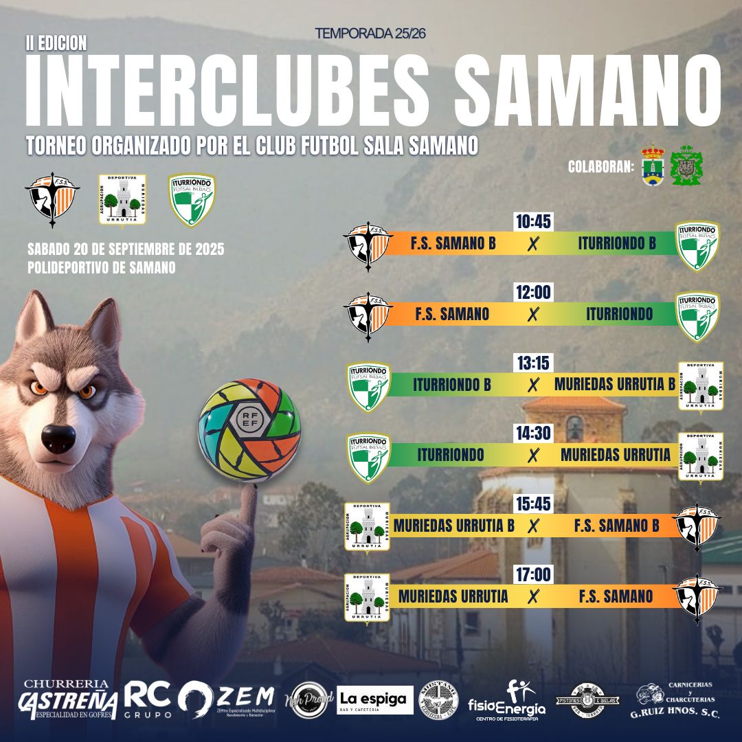 II Torneo Interclubes Samano 2025