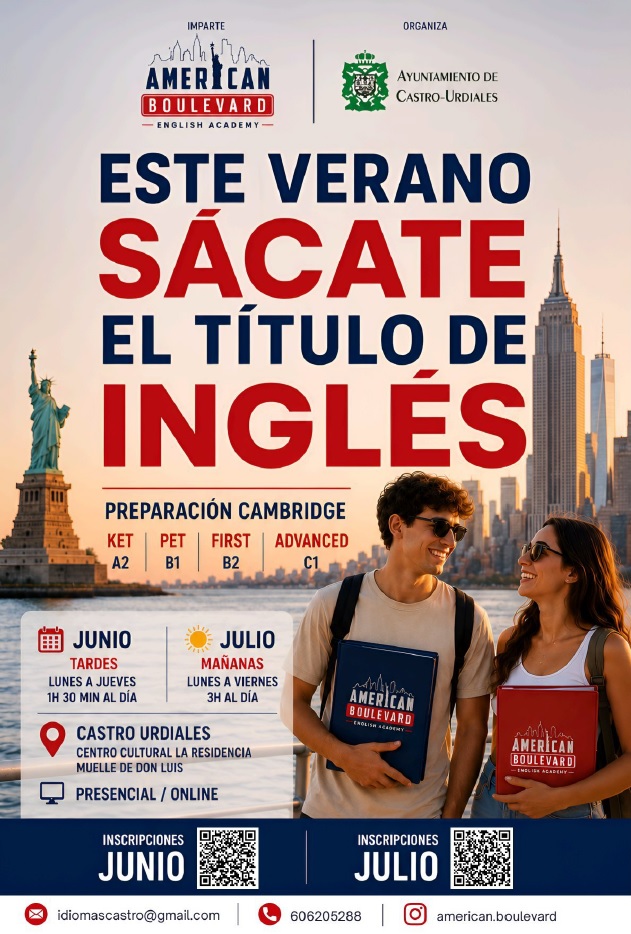 Intensive English Courses Verano 2026