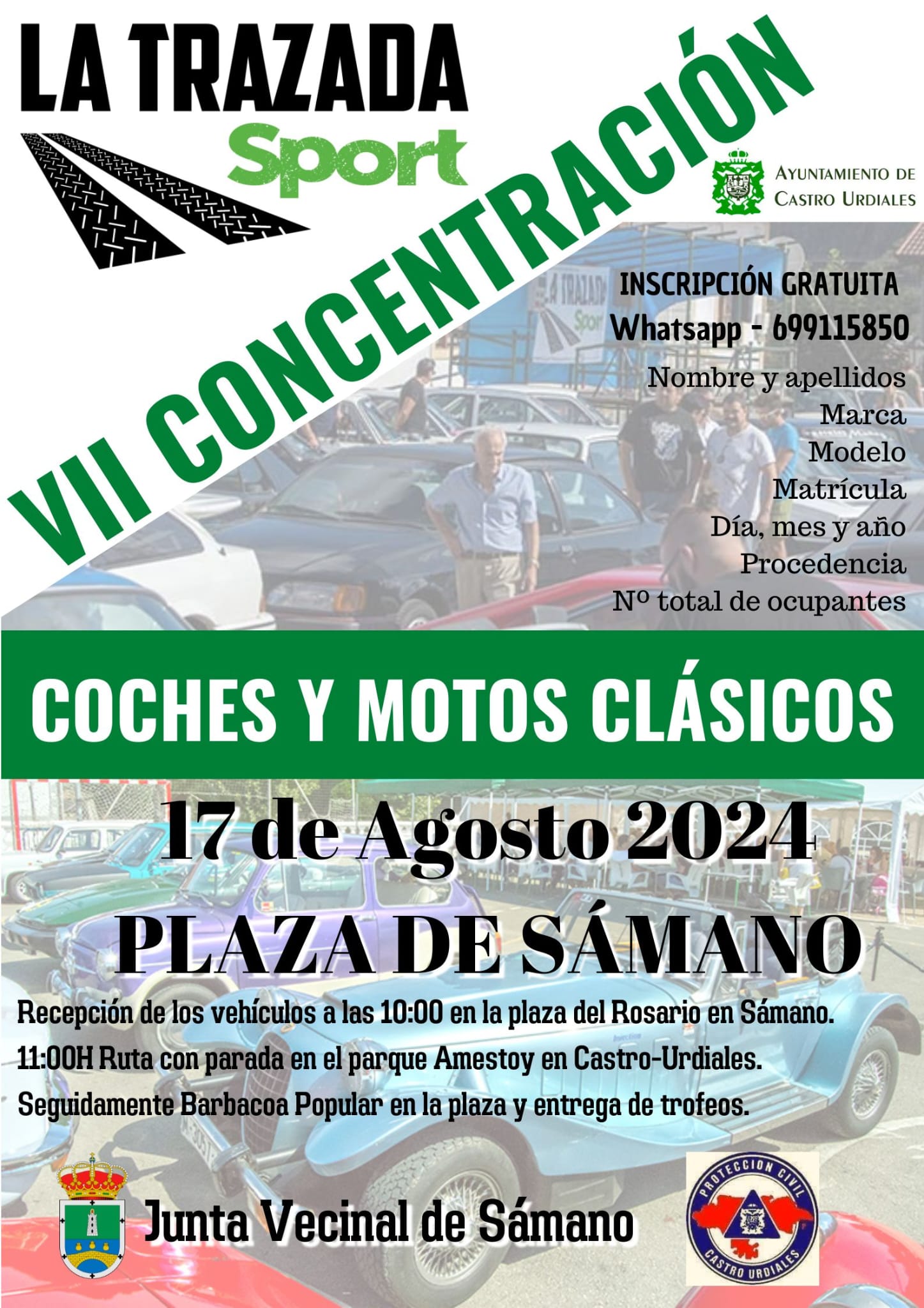 VII Concentración de coches y motos clásicos 2024