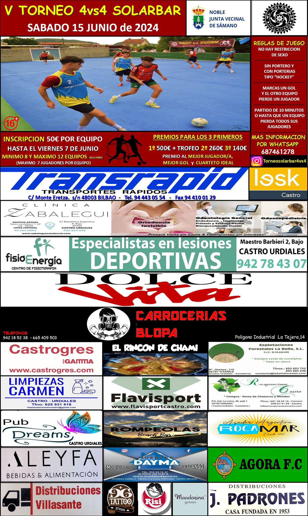V Torneo 4vs4-Solarbar