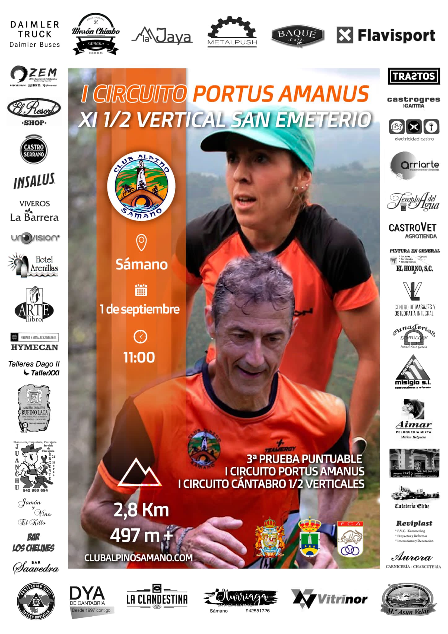 I Circuito Portus Amanus. XI 1/2 Vertical San Emeterio 2024