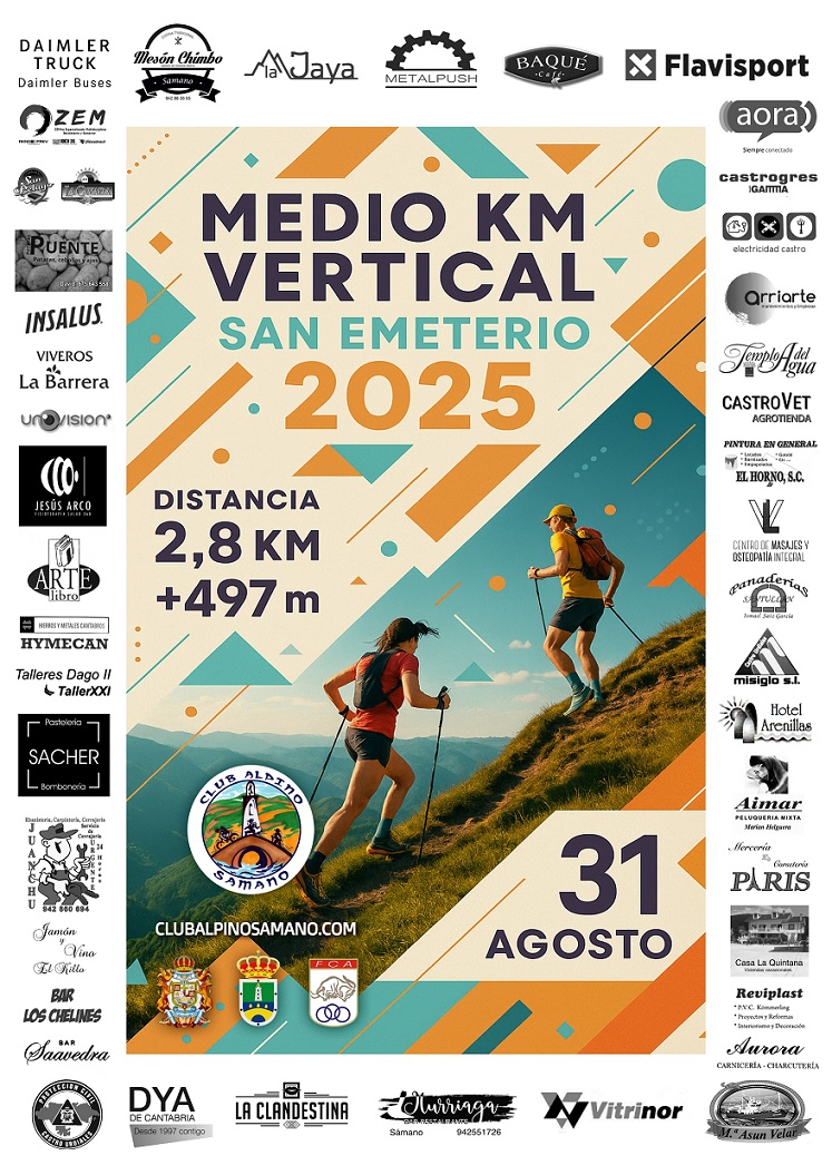 Medio Kilómetro Vertical San Emeterio 2025